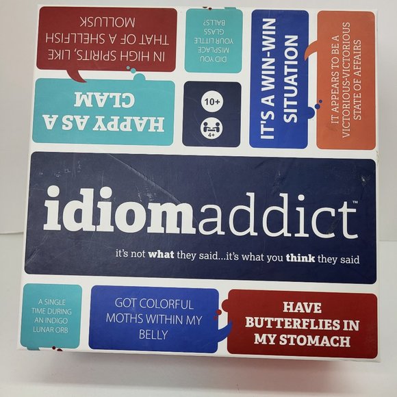 New Idiom Addict Idiomaddict Board Game Sealed The Good Game Company Word Game - Picture 1 of 9